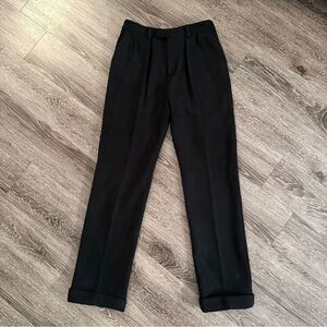 Suno Boiled Wool Trousers